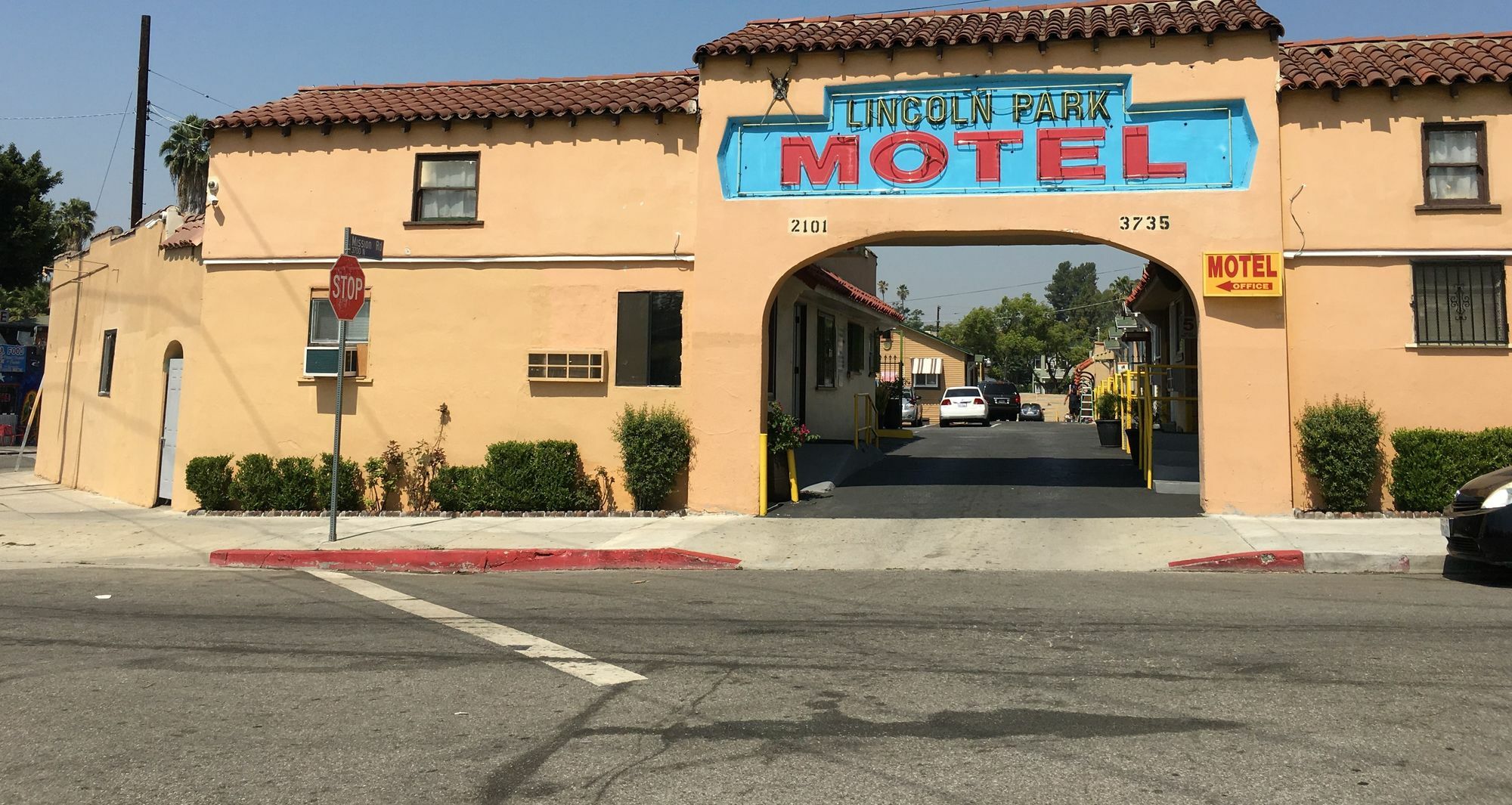 Lincoln Park Motel Los Angeles Exterior photo